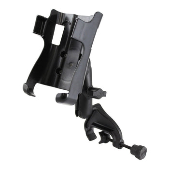 RAM-B-121-TD1U:RAM-B-121-TD1U_2:RAM Double Ball Yoke Clamp Mount for Trimble TDS Recon