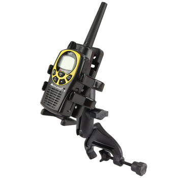 RAM-B-121-UN4U:RAM-B-121-UN4U_1:RAM Finger-Grip™ Universal Holder with Yoke Clamp Base