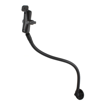 RAM-B-123-018-INT1:RAM-B-123-018-INT1_1:RAM 0-Degree 18" Flexible Pipe with Double Ball Mount