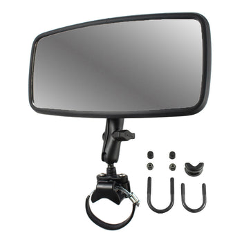 RAM-B-126-231Z-2:RAM-B-126-231Z-2_1:RAM Double Ball Large Rail Mount with Rear View Mirror