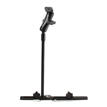 RAM-B-131-238:RAM-B-131-238_1:RAM Cessna Seat Rail Mount with 12" Flex Arm and Diamond Plate