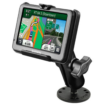 RAM-B-138-GA25U:RAM-B-138-GA25U_1:RAM Drill-Down Mount for Garmin nuvi 200 Wide Series + More