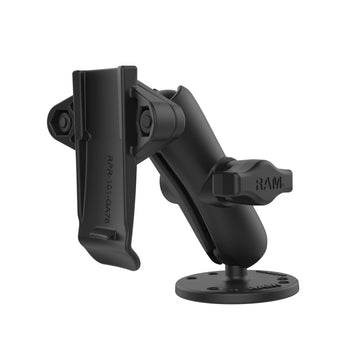 RAM-B-138-GA76U:RAM-B-138-GA76U_1:RAM Drill-Down Mount with Garmin Spine Clip Holder