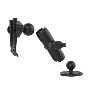 RAM-B-138-GA76U:RAM-B-138-GA76U_3:RAM Drill-Down Mount with Garmin Spine Clip Holder