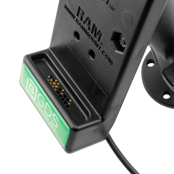 RAM-B-138-GDS-DOCK-V1CPU:RAM-B-138-GDS-DOCK-V1CPU_2:GDS Powered USB Type-C Phone Dock with Drill-Down Double Ball Mount