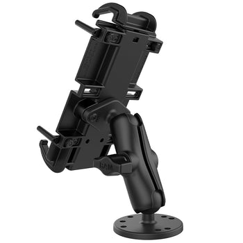 RAM-B-138-PD4U:RAM-B-138-PD4U_3:RAM Quick-Grip™ XL Spring-Loaded Phone Mount with Drill-Down Base