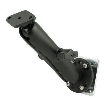 RAM-B-138U-C-INT3:RAM-B-138U-C-INT3_1:RAM Double Ball Drill-Down Mount with Diamond Plate & Backer Plate