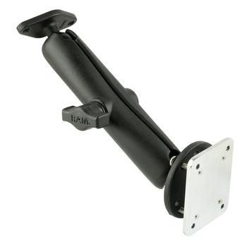 RAM-B-138U-C-INT3:RAM-B-138U-C-INT3_2:RAM Double Ball Drill-Down Mount with Diamond Plate & Backer Plate