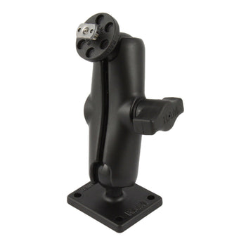 RAM-B-140-375U:RAM-B-140-375U_1:RAM Drill-Down Double Ball Mount with Flat Panel Adapter