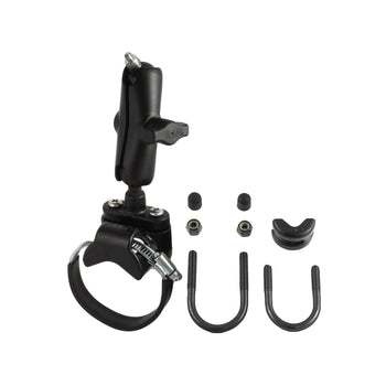 RAM-B-149Z-2-237:RAM-B-149Z-2-237_1:RAM ATV/UTV Double Ball Rail Mount with 1/4"-20 Threaded Stud