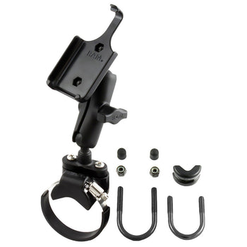 RAM-B-149Z-2-AP9:RAM-B-149Z-2-AP9_2:RAM ATV/UTV Double Ball Rail Mount for Apple iPhone 4 & 4S