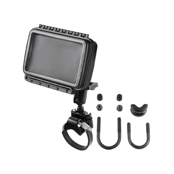 RAM-B-149Z-2-AQ6:RAM-B-149Z-2-AQ6_2:RAM Aqua Box ATV/UTV Rail Mount for Medium-Wide Devices