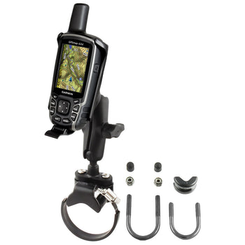 RAM-B-149Z-2-GA41U:RAM-B-149Z-2-GA41U_1:RAM ATV/UTV Rail Mount for Garmin Astro 320, GPSMAP 62 + More