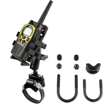 RAM-B-149Z-2-UN4:RAM-B-149Z-2-UN4_1:RAM Finger-Grip™ Universal Mount with ATV/UTV Rail Base