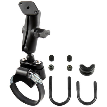 RAM-B-149Z-2U:RAM-B-149Z-2U_1:RAM ATV/UTV Double Ball Rail Mount