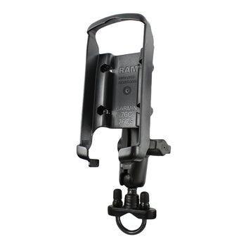 RAM-B-149Z-GA14U:RAM-B-149Z-GA14U_1:RAM U-Bolt Double Ball Mount for Garmin GPSMAP 76 & 96 Series - Medium