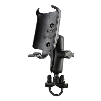 RAM-B-149Z-GA27U:RAM-B-149Z-GA27U_1:RAM Handlebar U-Bolt Double Ball Mount for Garmin Colorado 400c + More