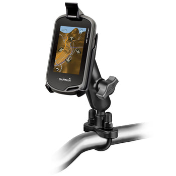 RAM-B-149Z-GA31U:RAM-B-149Z-GA31U_1:RAM Handlebar U-Bolt Double Ball Mount for Garmin Oregon Series + More