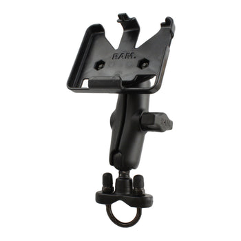 RAM-B-149Z-GA33U:RAM-B-149Z-GA33U_1:RAM Handlebar U-Bolt Mount for Garmin nuvi 1100, 1200 + More