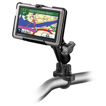 RAM-B-149Z-GA35U:RAM-B-149Z-GA35U_1:RAM Handlebar U-Bolt Double Ball Mount for Garmin nuvi 1400 Series