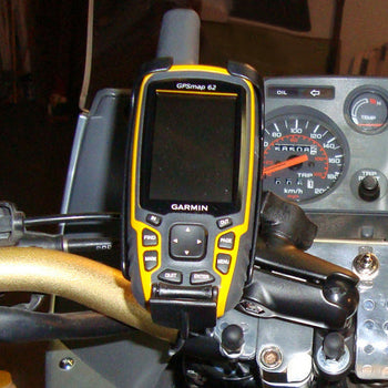 RAM-B-149Z-GA41U:RAM-B-149Z-GA41U_4:RAM Handlebar U-Bolt Mount for Garmin Astro 320, GPSMAP 62 & 64 Series