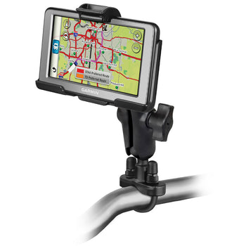 RAM-B-149Z-GA43U:RAM-B-149Z-GA43U_1:RAM Handlebar U-Bolt Double Ball Mount for Garmin dezl™ 560LMT & 560LT