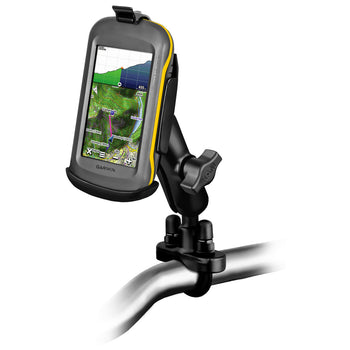 RAM-B-149Z-GA46:RAM-B-149Z-GA46_1:RAM Handlebar U-Bolt Double Ball Mount for Garmin Montana 600 Series