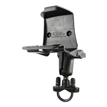RAM-B-149Z-GA9U:RAM-B-149Z-GA9U_1:RAM Handlebar U-Bolt Mount for Garmin BMW Navigator, StreetPilot + More