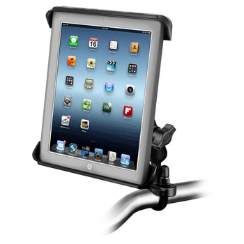 RAM-B-149Z-TAB-LG:RAM-B-149Z-TAB-LG_1:RAM Tab-Tite™ Handlebar U-Bolt Mount for Large Tablets