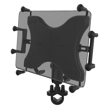 RAM-B-149Z-UN11U:RAM-B-149Z-UN11U_1:RAM X-Grip Large Tablet Mount with Handlebar U-Bolt Base