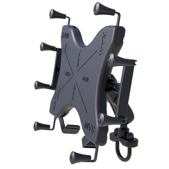 RAM-B-149Z-UN11U:RAM-B-149Z-UN11U_2:RAM X-Grip Large Tablet Mount with Handlebar U-Bolt Base