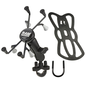 RAM-B-149Z-UN8U:RAM-B-149Z-UN8U_2:RAM X-Grip Handlebar U-Bolt Mount for 7"-8" Tablets