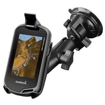 RAM-B-166-GA31:RAM-B-166-GA31_1:RAM Twist-Lock™ Suction Cup Mount for Garmin Oregon 200, 750T + More