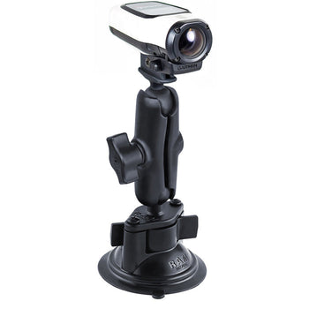 RAM-B-166-GA63U:RAM-B-166-GA63U_1:RAM Twist-Lock™ Suction Cup Mount with Garmin VIRB™ Camera Adapter