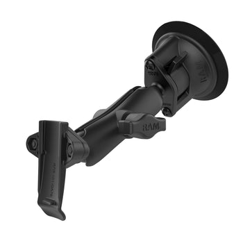 RAM-B-166-GA76U:RAM-B-166-GA76U_1:RAM Twist-Lock™ Suction Cup Mount with Garmin Spine Clip Holder