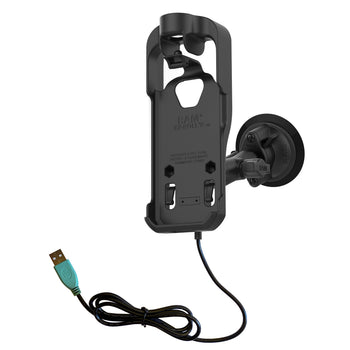 RAM-B-166-KYO1PU:RAM-B-166-KYO1PU_2:RAM Powered Suction Cup Mount for Kyocera DuraForce Ultra 5G E7110