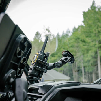 RAM-B-166-UN4U:RAM-B-166-UN4U_4:RAM Finger-Grip™ Universal Mount with RAM Twist-Lock™ Suction Cup Base