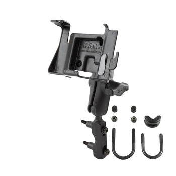 RAM-B-174-GA21U:RAM-B-174-GA21U_1:RAM Motorcycle Brake/Clutch Reservoir Mount for Garmin nuvi 300 Series