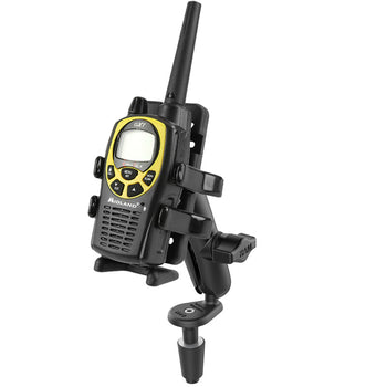 RAM-B-176-UN4U:RAM-B-176-UN4U_1:RAM Fork Stem Mount with RAM Finger-Grip™ GPS/Radio Holder