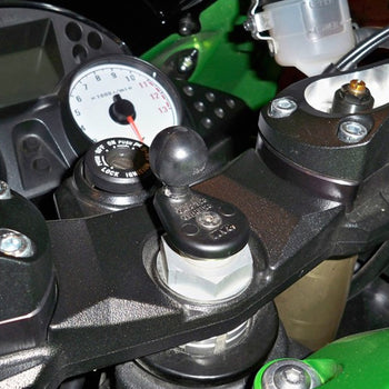 RAM-B-176U:RAM-B-176U_3:RAM Motorcycle Fork Stem Double Ball Mount