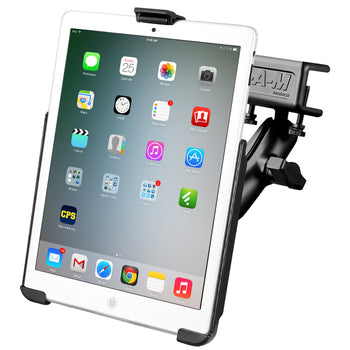 RAM-B-177-AP14U:RAM-B-177-AP14U_1:RAM EZ-Roll'r™ for iPad mini Gen 1-3 with Glare Shield Clamp Base
