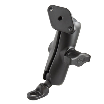 RAM-B-180U:RAM-B-180U_1:RAM Double Ball Mount with 9mm Angled Bolt Head Adapter