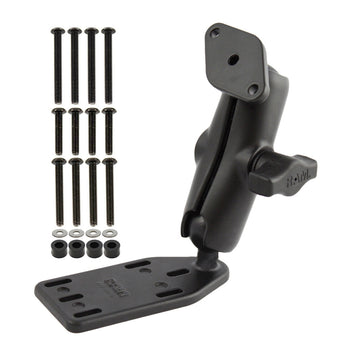 RAM-B-183U:RAM-B-183U_1:RAM Offset Reservoir Cover Double Ball Mount