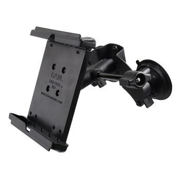 RAM-B-189-TAB12-ALA1-KRU:RAM-B-189-TAB12-ALA1-KRU_1:RAM Tab-Tite™ with RAM Twist-Lock™ Dual Suction for 8" Tablets