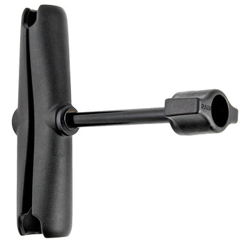 RAM-B-201-C-ALA1-KRU:RAM-B-201-C-ALA1-KRU_1:RAM Double Socket Arm with Extended Retention Knob - B Size Long