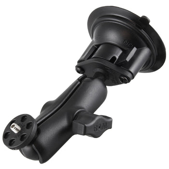 RAM-B-224-1-366U:RAM-B-224-1-366U_1:RAM Twist-Lock™ Suction Cup Mount with 1/4"-20 Camera Adapter - Medium
