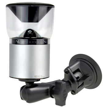 RAM-B-224-1-366U:RAM-B-224-1-366U_2:RAM Twist-Lock™ Suction Cup Mount with 1/4"-20 Camera Adapter - Medium