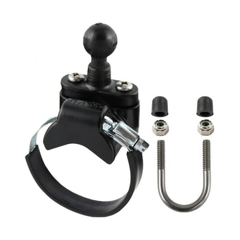 RAM-B-231-2:RAM-B-231-2_1:RAM ATV/UTV Ball Base for Rails up to 3.15" - Stainless Steel