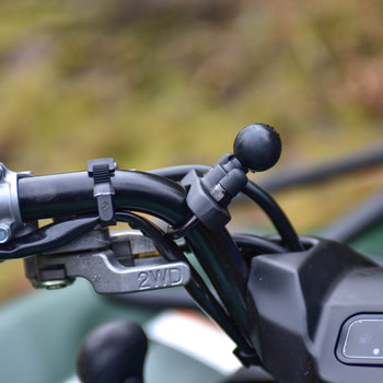RAM-B-231ZU:RAM-B-231ZU_4.JPG:RAM Handlebar U-Bolt Base for Rails 0.5" to 1.25" in Diameter - B Size
