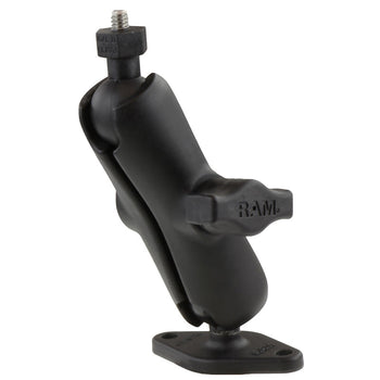 RAM-B-238-379U-252025:RAM-B-238-379U-252025_1:RAM Tough-Ball™ Mount with 1/4"-20 Threaded Stud & Diamond Plate